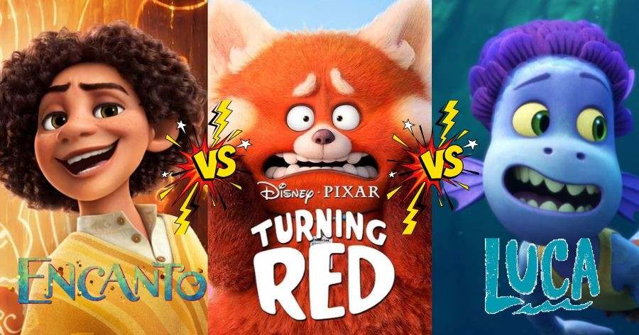 👀Which Pixar Character Are You? 🔎Luca VS Encanto VS Turning Red!